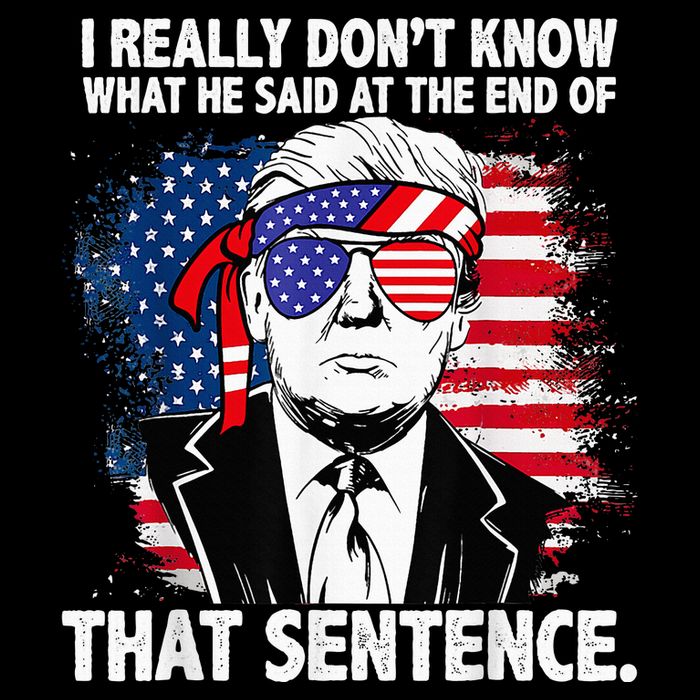 I Really Don’T Know What He Said At The End Of That Sentence Drawstring Bag