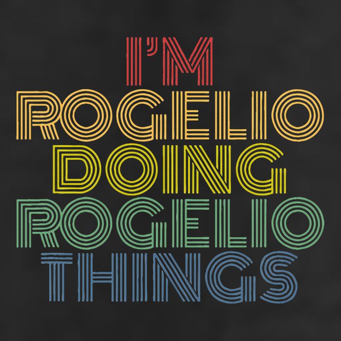 IM Rogelio Doing Rogelio Things Funny Personalized Name Hat