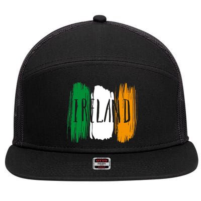 Ireland 7 Panel Mesh Trucker Snapback Hat