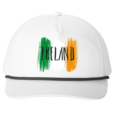 Ireland Snapback Five-Panel Rope Hat