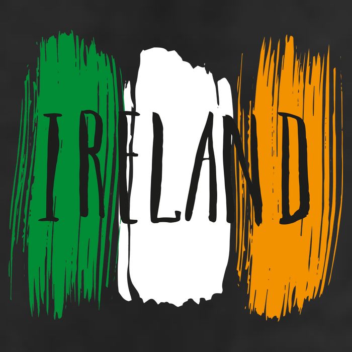 Ireland 11oz C Handle Ceramic Mug