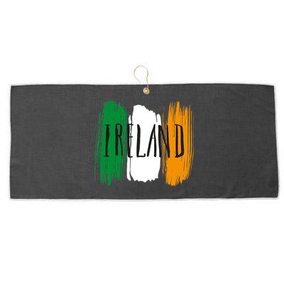 Ireland Large Microfiber Waffle Golf Towel