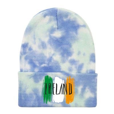 Ireland Tie Dye 12in Knit Beanie