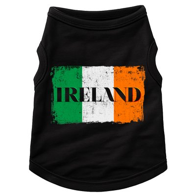 Ireland Grunge Flag Doggie Tank