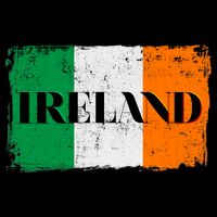 Ireland Grunge Flag City Backpack