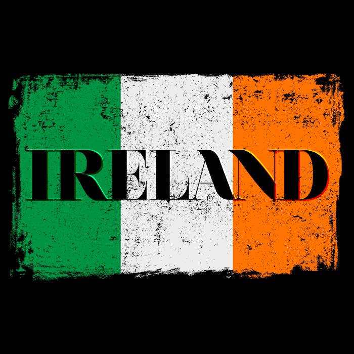 Ireland Grunge Flag City Backpack