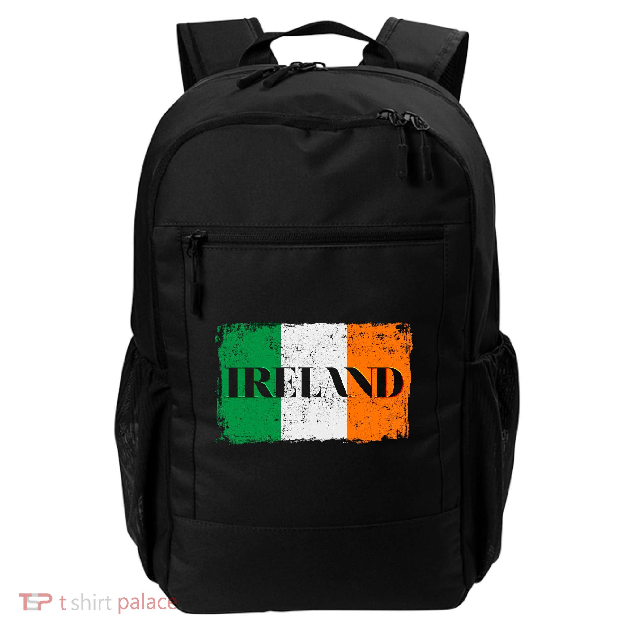 Ireland Grunge Flag Daily Commute Backpack
