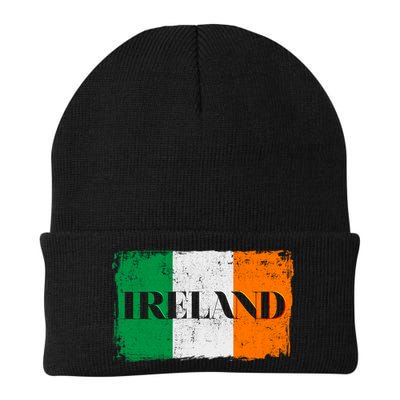 Ireland Grunge Flag Beanie