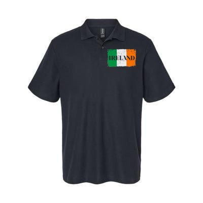 Ireland Grunge Flag Softstyle Adult Sport Polo