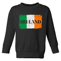 Ireland Grunge Flag Toddler Sweatshirt