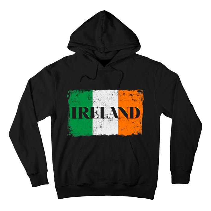 Ireland Grunge Flag Tall Hoodie