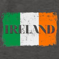 Ireland Grunge Flag Vector Backpack