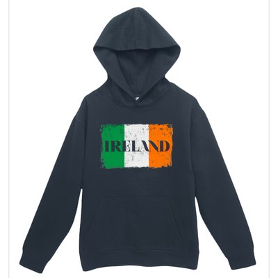 Ireland Grunge Flag Urban Pullover Hoodie