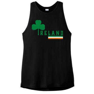 Ireland Irish Clover Ladies PosiCharge Tri-Blend Wicking Tank