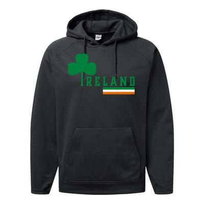 Ireland Irish Clover Performance Fleece Hoodie