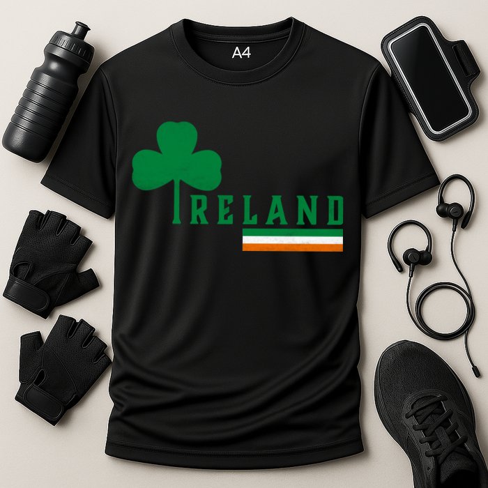 Ireland Irish Clover Cooling Performance Crew T-Shirt