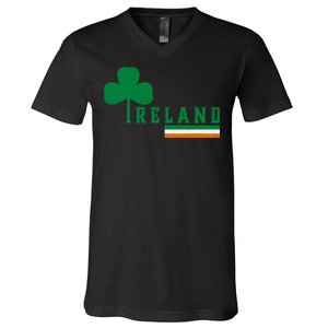 Ireland Irish Clover V-Neck T-Shirt