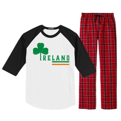 Ireland Irish Clover Raglan Sleeve Pajama Set