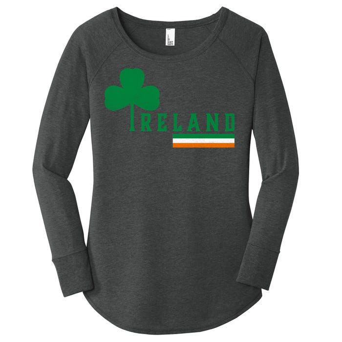 Ireland Irish Clover Women's Perfect Tri Tunic Long Sleeve Shirt