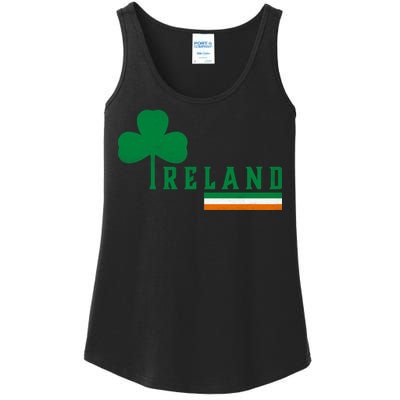 Ireland Irish Clover Ladies Essential Tank