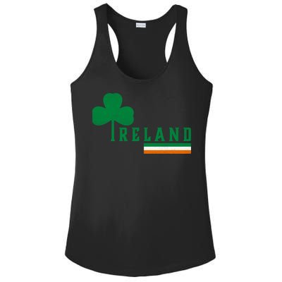 Ireland Irish Clover Ladies PosiCharge Competitor Racerback Tank