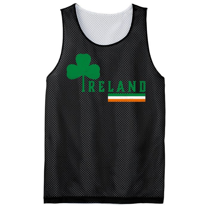 Ireland Irish Clover Mesh Reversible Basketball Jersey Tank