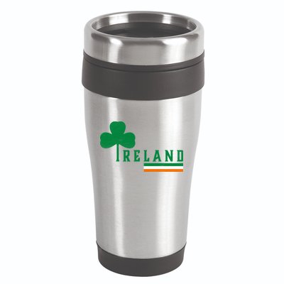 Ireland Irish Clover 16oz Travel Tumbler