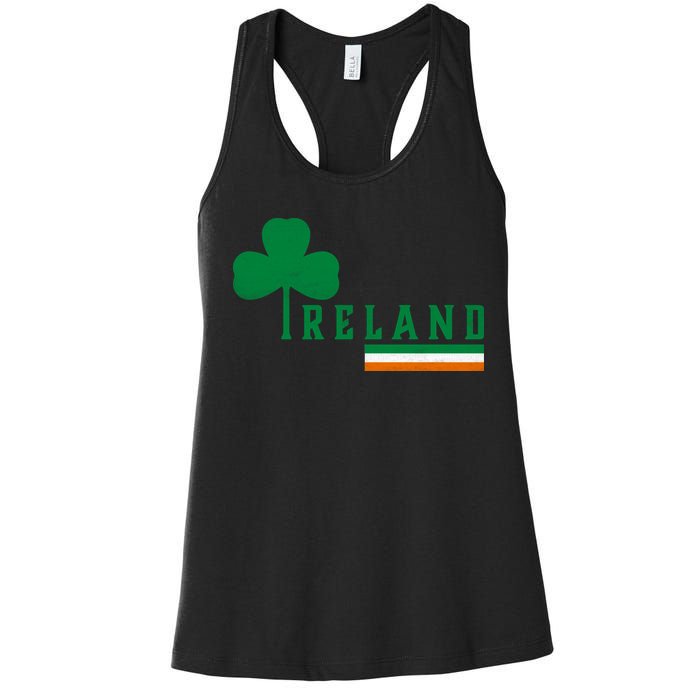 Ireland Irish Clover Women's Racerback Tank