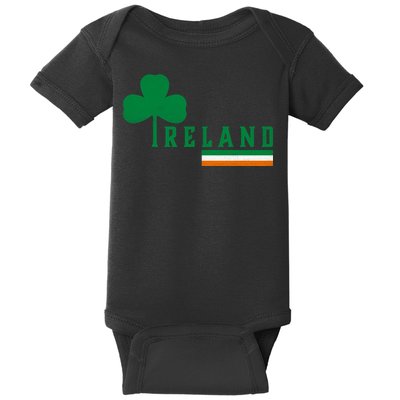 Ireland Irish Clover Baby Bodysuit