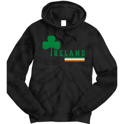 Ireland Irish Clover Tie Dye Hoodie