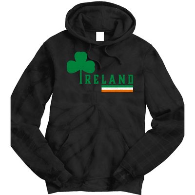 Ireland Irish Clover Tie Dye Hoodie