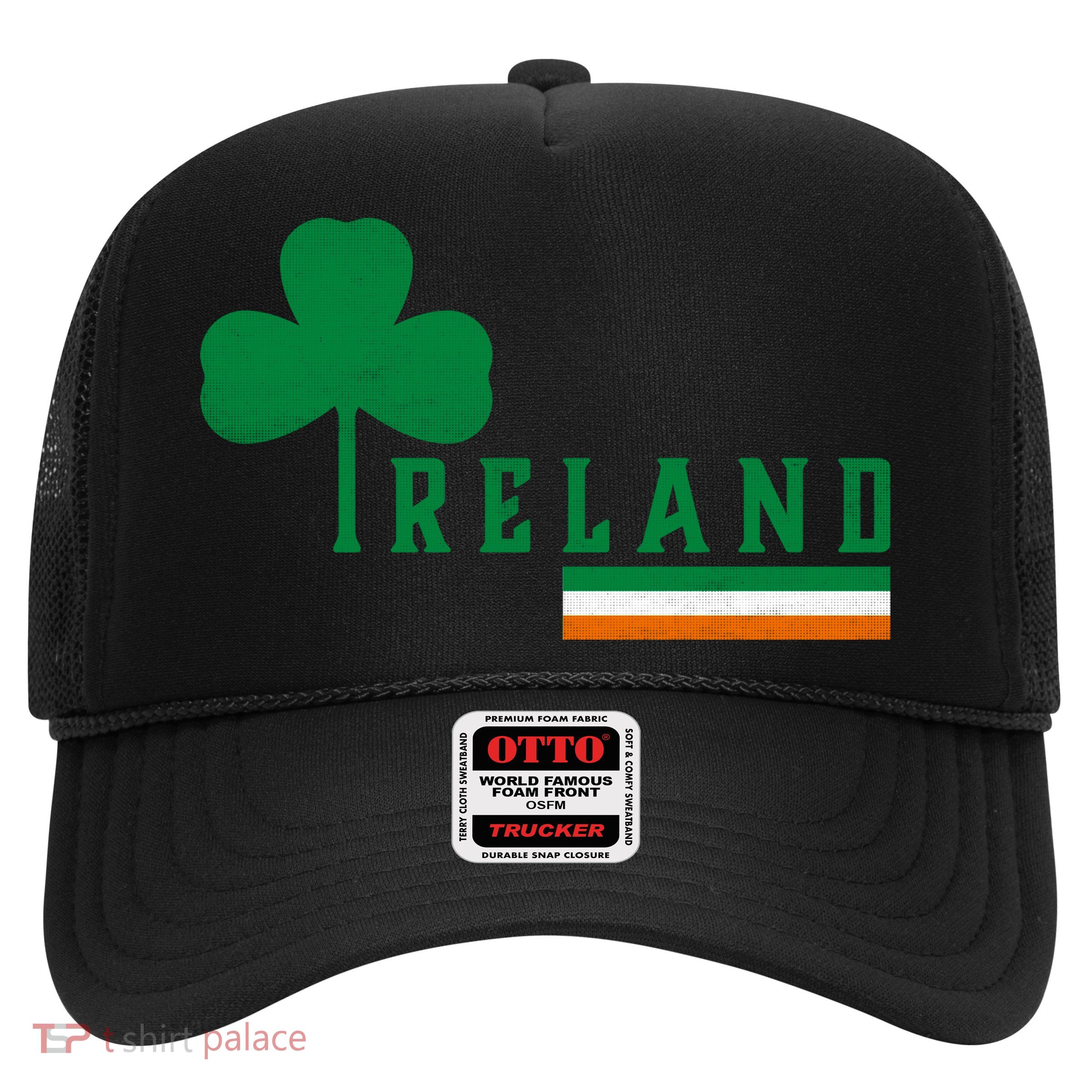 Ireland Irish Clover Trucker Hat
