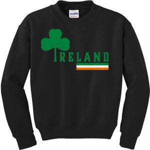 Ireland Irish Clover Kids Sweatshirt