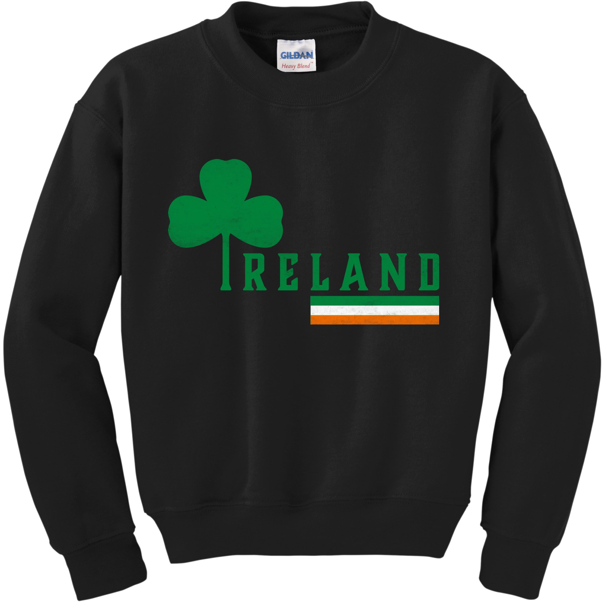 Ireland Irish Clover Kids Sweatshirt