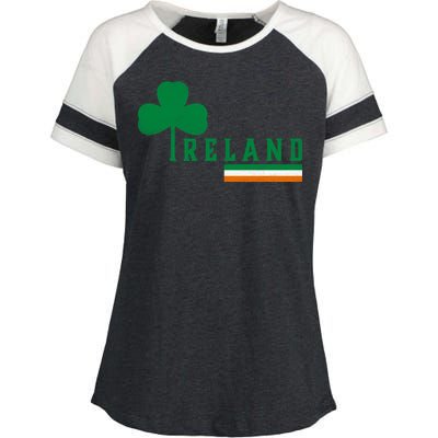 Ireland Irish Clover Enza Ladies Jersey Colorblock Tee