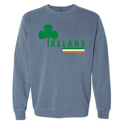 Ireland Irish Clover Garment-Dyed Sweatshirt