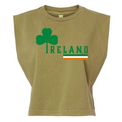 Ireland Irish Clover Garment-Dyed Women's Muscle Tee