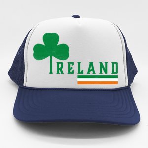 Ireland Irish Clover Trucker Hat