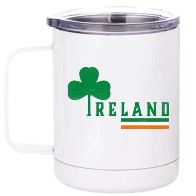 Ireland Irish Clover 12 oz Stainless Steel Tumbler Cup