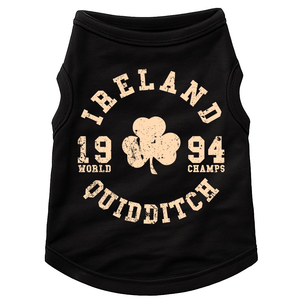 Ireland Quidditch 1994 World Champs Irish St. Patrick's Day Doggie Tank