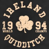 Ireland Quidditch 1994 World Champs Irish St. Patrick's Day Adult Drive Performance Visor