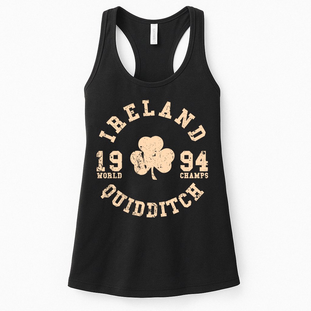 Ireland Quidditch 1994 World Champs Irish St. Patrick's Day Womens Tank Top