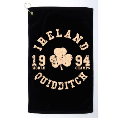 Ireland Quidditch 1994 World Champs Irish St. Patrick's Day Platinum Collection Golf Towel