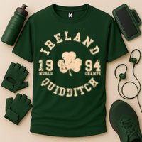 Ireland Quidditch 1994 World Champs Irish St. Patrick's Day Cooling Performance Crew T-Shirt