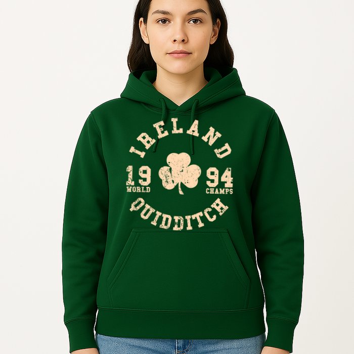 Ireland Quidditch 1994 World Champs Irish St. Patrick's Day Hoodie