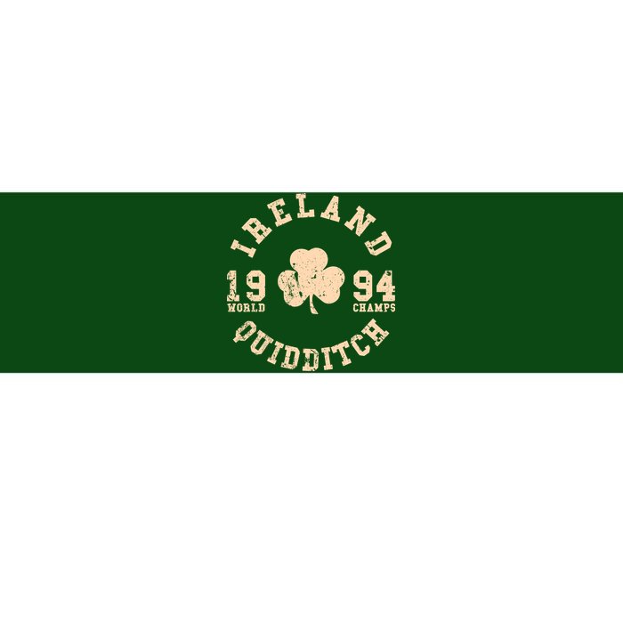 Ireland Quidditch 1994 World Champs Irish St. Patrick's Day Bumper Sticker