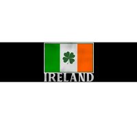 Ireland Shamrock Vintage Flag Bumper Sticker