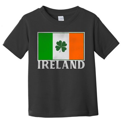 Ireland Shamrock Vintage Flag Toddler T-Shirt