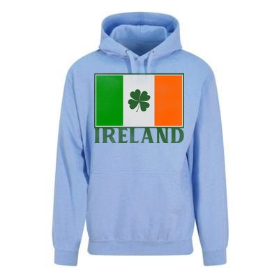 Ireland Shamrock Vintage Flag Unisex Surf Hoodie