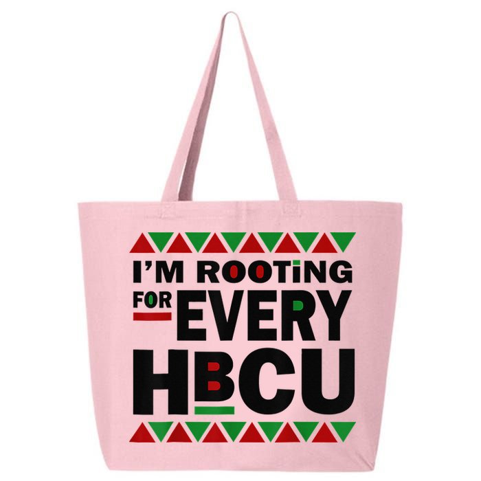 I'm Rooting For Every HBCU Black History Month African Pride 25L Jumbo Tote